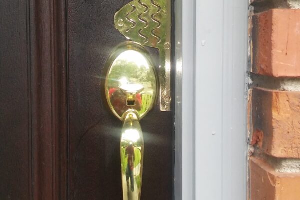 FRONT DOOR - AFTER GOLD KIT INSTALLED